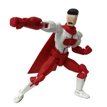 Іграшка Омні-Мен з мультсеріалу Невразливий (Invincible) Збірна 3D модель для дітей (арт 15950)