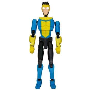 Іграшка Марк Грейсон у жовтому Невразливий (Invincible) Збірна 3D модель для дітей (арт 15954)