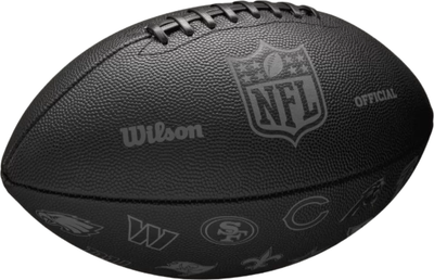 Мяч для американского футбола Wilson NFL 32 Team Football Black OF (WF4015701XBOF)