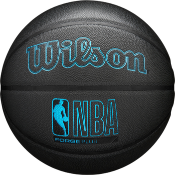 Мяч баскетбольный Wilson NBA Forge Plus Charcoal Size 7 (WZ2016803XB7)