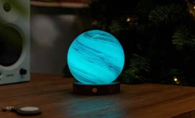 Світильник на акумуляторі Gingko AstraGlass Light Large, полярна хмара, 8 режимів освітлення | G050L-PC