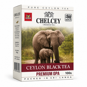 Чай чорний Chelcey Ceylon Black Tea Premium OPA, 100 г