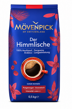 Кофе в зернах Movenpick Der Himmlische 500 г — 100% Arabica, зерновой кофе