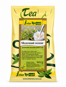 Чай молочный улун (Milk Oolong) зелёный китайский листовой 100 г | Inter Чай