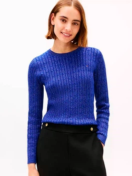 Джемпер жіночий Tommy Hilfiger 724834708 XS Синій (1159862802)