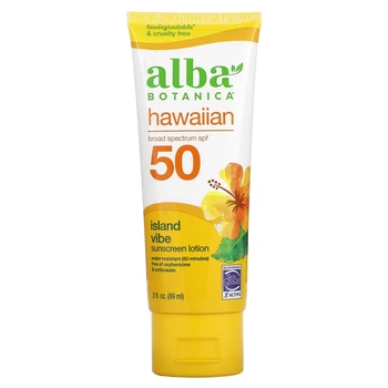 Солнцезащитный крем SPF 45 гавайский Alba Botanica (SPF 45 Sunscreen) 113 г
