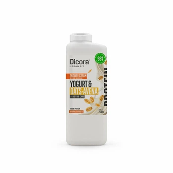 Крем-гель для душу Dicora Urban Fit Протеїновий йогурт і вівсянка 750 мл