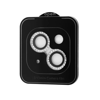 Алмазная линза камеры iPhone 13/13 Mini Серебро