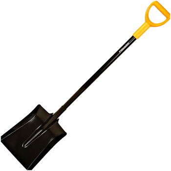 Совковая лопата для бетона шведская сталь 1220 мм 2.3 кг Fiskars SE1181