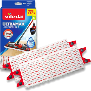 Запасные насадки плоские микрофибра для пола 2 шт. Vileda SE0363