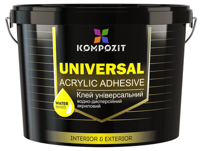Клей акриловий універсальний UNIVERSAL Kompozit, 1 кг