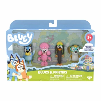 Ігровий набір Bluey (Блуї) Друзі 4 фігурки (125648)