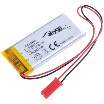 Акумулятор універсальний, 450 mAh, 5,0 x 22 x 48 мм. - 694423