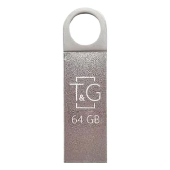 USB Flash T&G Metal 026, 64 Гб., Срібний - 517882