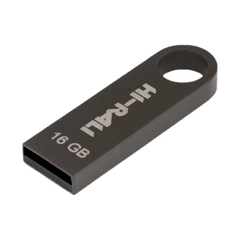 USB Flash Hi-Rali Shuttle, 16 Гб., Стальной - 250883