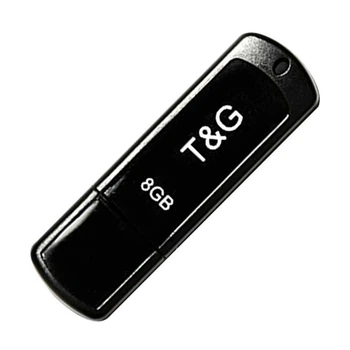 USB Flash T&G Classic 011, 8 Гб., Чорний - 231745