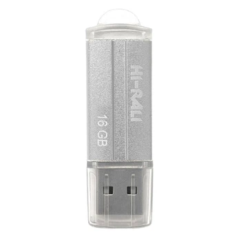 USB Flash Hi-Rali Corsair, 16 Гб., Серебряный - 318863
