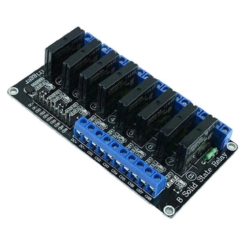 Релейный модуль Arduino 8 Channel 12V SOLID State Relay Module High Level Trigger - 675239