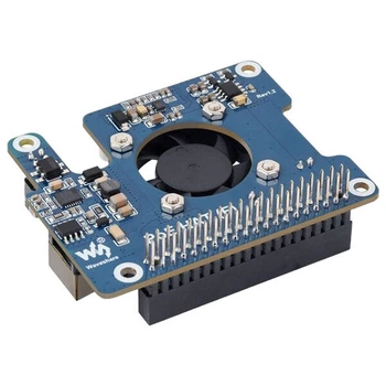 Адаптер PoE HAT (F) для Raspberry Pi 5 / CM 5 - 731675