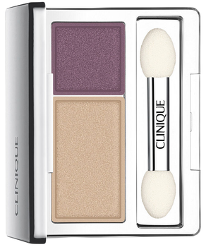 Paleta cieni do powiek Clinique All About Shadow duo Beach Plum satynowe 2.2 g (192333201220)