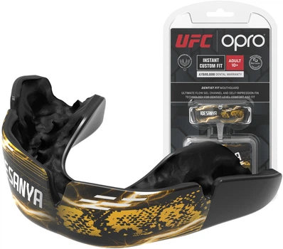 Капа Opro UFC Fighter Collection Israel Adesanya доросла вік 11+ Black (102529005) (UFC_Israel_Adesanya)