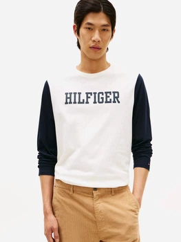 Лонгслив мужской Tommy Hilfiger 862165483 M Молочный (1159862824)