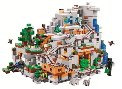 Конструктор 2688 деталей Minecraft Горная пещера Майнкрафт MineWorld My World 76010