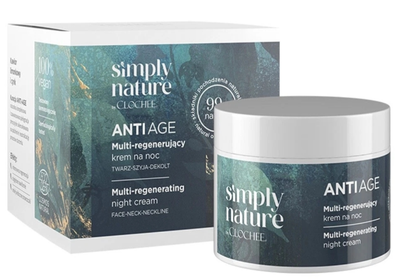 Крем для обличчя Clochee Simply Nature Мультирегенеруючий 50 мл (5903900380928)