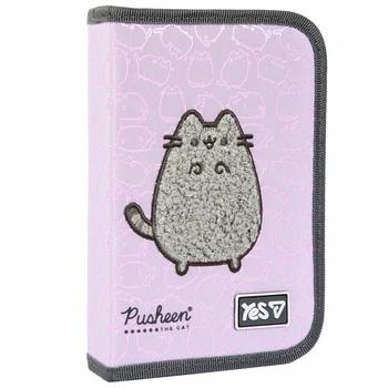 Пенал твердий одинарний з двома клапанами Yes HP-04 Pusheen Delicacy 533741