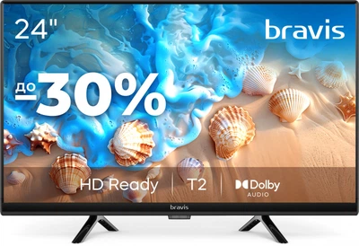 Телевизор Bravis 24" 24K4000H