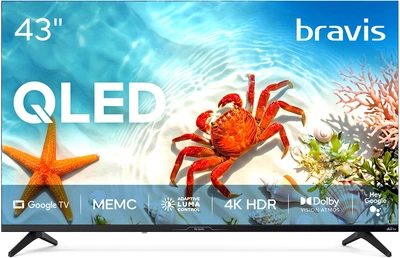Телевизор Bravis QLED 43'' 43L7000Q