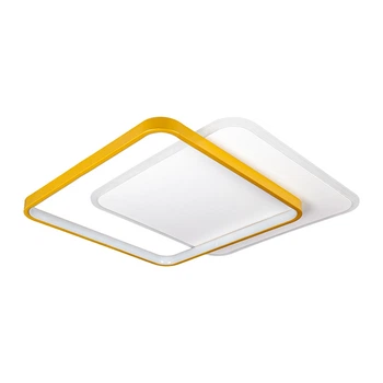 Потолочная декоративная светодиодная LED люстра 54 W Белая с золотым (26174)