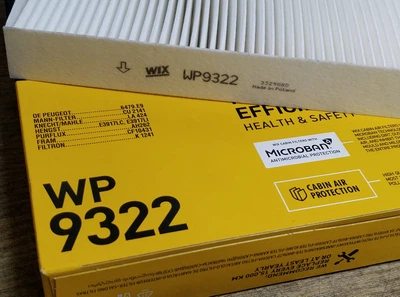 Фильтр салона WIX WP 9322 MITSUBISHI ASX , LANCER X ,OUTLANDER XL 08->