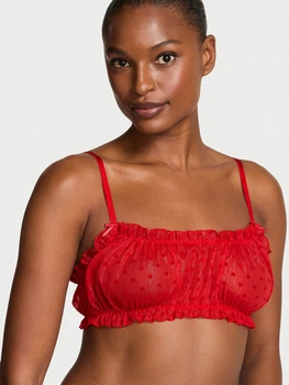 Бюстгальтер без кісточок Victoria's Secret 788767123 XS Червоний (1159897299)