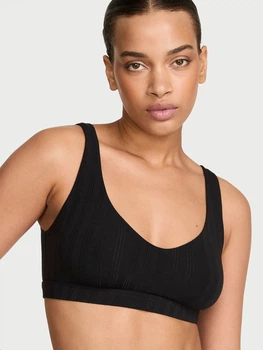Бюстгальтер без косточек Victoria's Secret 915185595 XL Черный (1159863019)
