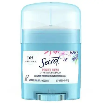 Дезодорант-антиперспірант твердий Secret Ph Balanced Powder Fresh (міні) 14 g