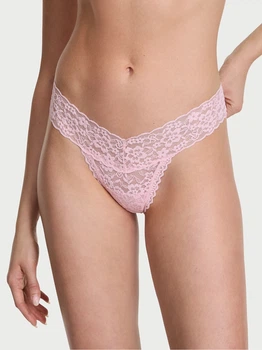 Трусики танга женские Victoria's Secret 649626401 XS Розовые (1159862742)
