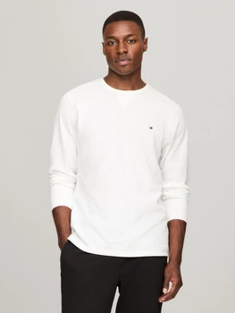 Пижамный лонгслив мужской хлопковый Tommy Hilfiger 838193202 XL Белый (1159863078)