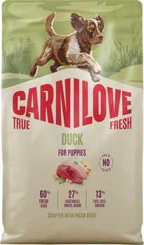 Сухой корм для щенков Carnilove True Fresh Puppy утка 4 кг (8595602582037)