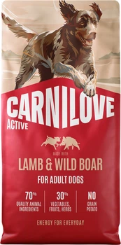 Сухой корм для собак Carnilove Active Lamb & Wild Boar ягненок и дикий кабан 12 кг (8595602581139)
