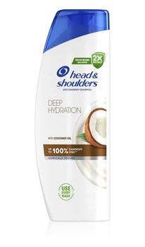 Шампунь проти Лупи Head&Shoulders Anti-Dandruff Shampoo Deep Hydration Microbiome Coconut Хедн Шолдерс Глибоке Зволоження 400мл