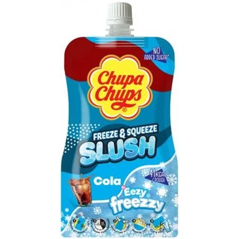 Морозиво з льоду Фруктове Chupa Chups Slush Freeze&Squeeze Cola Flavours Чупа Чупс Заморозь та Стисни Кола 250мл