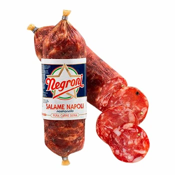 Ковбаса Салямі Negroni Salame Napoli Nostranello Pura Carne Suina Негроні Неапольська Чиста свинина Паличка в оболонці 440г