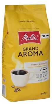 Кава в зернах Melitta Grand Aroma Intense&Aromatic Blend Мелітта Гранд Арома купаж Арабіки Пакет 1кг