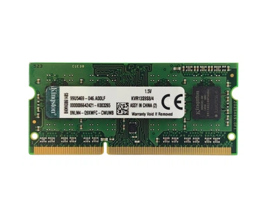 Оперативна пам'ять для ноутбука SODIMM Kingston DDR3 4Gb 1333 MHz PC3-10600S (KVR13S9S8/4) 14837 Б/У