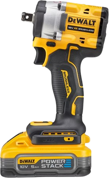 Ударний гайковерт DeWalt 18 V 1/2" 406 Нм з 2 акумуляторами 5 Аг (DCF921H2T-QW)