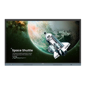 BENQ 9H.F9FTK.DE4 75" 16:9 інтерактивний IPS UHD РК дісплей, 18/7, 450 кд/м2, ОС Андроід 13, 32GB, Precision IR техн