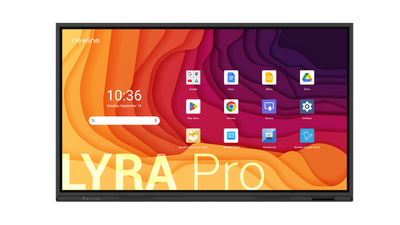 Інтерактивна панель Newline Lyra Pro TT-6523QA 65" ІЧ сенсор Wi-Fi Android 14 8GB/128GB 40 дотиків Windows 20 дотиків Android