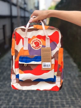 Рюкзак Fjallraven Kanken Spring Scenery різнокольоровий QQ123