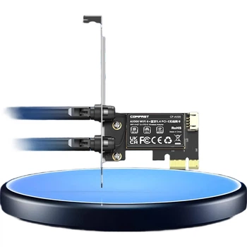 Беспроводная сетевая карта COMFAST CF-AX90 PCIe, Wi-Fi 6, Bluetooth 5.4, двухдиапазонный WiFi6 5G AX900, внутренний передатчик и приемник для настольного компьютера, высокоскоростная.